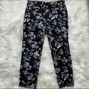 Floral Print Crop Pant